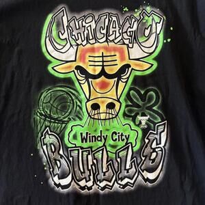 Mitchell & Ness Chicago Bulls Hardwood Classics T-Shirt Men's Size XXL